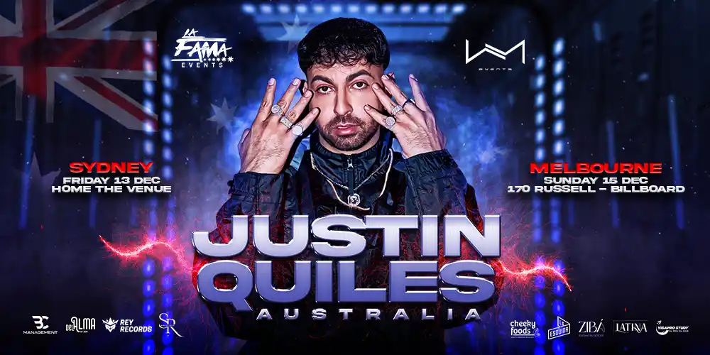 Justin Quiles Australia Tour